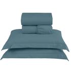 Jogo de Lençol Casal 4 Peças Percal 300 Fios Charme com Aba Americana