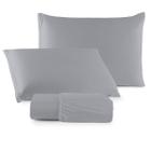 Jogo de Lençol Casal Queen C/ Elástico Malha 100% Algodão 03 Pçs Liso