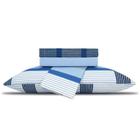 Jogo De Lençol Casal Queen Elástico 100% Algodão Estampado Extra Macio Completo 4 Peças