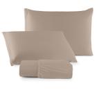 Jogo de Lençol Casal Queen Malha 100% Algodão 03 Peças Com Elástico