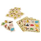 Jogo de loteria Bigjigs Toys Wooden Animals 3 anos ou mais