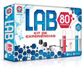 Jogo De Mesa Lab 80 Kit de Experiências de Química Estrela