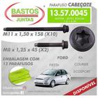 Jogo de parafusos Ford Focus 2003 a 2011 BASTOS 13570045