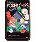 Jogo de Poker Kit Profissional Estojo em Metal com 100 Fichas Unidade - Rocie/ WX Gift