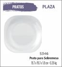 Jogo De Prato Pla 12 Pratos Sobremesa - Lanche - Branco - Duralex