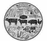 Jogo de pratos churrasco raso com 6 peças - primeira linha