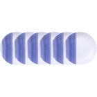 Jogo De Pratos Fundos Tramontina Porcelana Soho 22Cm 6 Pç