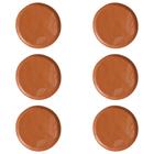 Jogo de Pratos Rasos Porto Brasil Bio Stoneware 6 Unidades