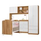 Jogo de Quarto Bebe Infantil Completo Ternura Nature