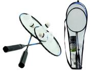 Jogo De Raquete Badminton Kit Com 3 Petecas E 2 Raquetes - Art Sport
