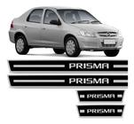 Jogo De Soleira Resinada Chevrolet Prisma 2006 A 2018 Preto