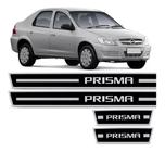 Jogo De Soleira Resinada Chevrolet Prisma 2006 A 2018 Preto - Resitank