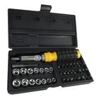 Jogo de Soquete Encaixe de 1/4 com 41 Peças 5520 - Titanium