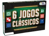 Brinquedo Box 7 Jogos Clássicos jogo do mico dominó dama ludo sobe e desce  trilha jogo do burro baralho Copag 90942 - Jogo de Dominó, Dama e Xadrez -  Magazine Luiza