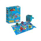Jogo de Tabuleiro D.P.A. Infantil com 19 peças 41 x 30 cm +6 anos Brinquedo Lazer Diversão Xalingo - 55121