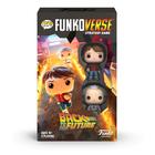 Jogo de tabuleiro Funkoverse Back to The Future 100, pacote com 2