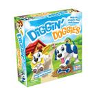 Jogo de tabuleiro Game Zone Diggin' Doggies com 12 ossos de 2 a 4 jogadores