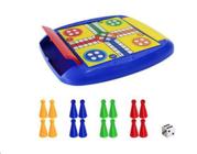 Jogo de Tabuleiro Ludo Game Brinquedo Infantil Didático Art Brink