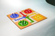 Jogo de Tabuleiro Ludo Real - Madeira - Com Estojo - Pentagol