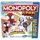 Jogo de Tabuleiro Monopoly Junior Marvel Spidey & Friends 5+