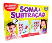 Jogo atividade pedagógica Soma E Subtração Material Estruturado Matemática  jogo de matemática divertido - T&D JOGOS EDUCATIVOS - Jogos Educativos -  Magazine Luiza