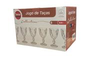 Jogo de taça diamond vidro 320ml 6 peças