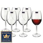 Jogo de Taças 06 Peças para Vinho de Cristal Gastro 590ml Bohemia