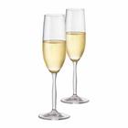 Jogo de Taças Champagne Ritz Cristal 195ml 2 Pcs