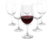 Jogo de Taças para Vinho Cristal 450ml 6 Peças Haus Sense Bohemia