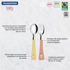 Jogo de Talheres Infantil Tramontina Baby Friends Lâminas de Aço Inox e Cabos de Polipropileno 2 Pç