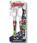 Jogo de talheres marvel kids 2pcs vingadores