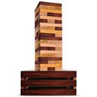 Jogo de torre gigante SWOOC Games Madeira recuperada 60 blocos