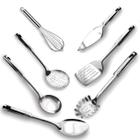 Jogo de Utensilios de Cozinha INOX Original KEhome 7 Peças