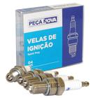 Jogo De Velas Ignicao 1.0 Mpfi Efi Gasolina Bpr6ey Peca Nova Corsa 1994 A 2002 Kit1088