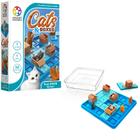 Jogo de viagem SmartGames Cats & Boxes com 60 desafios 7+