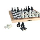 Peças de Xadrez Staunton peso Quádruplo Rei 10,6 cm - Prof Ailton -  material de xadrez