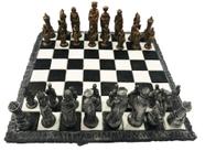 Jogo de xadrez 4 em 1 para crianças e adultos Jogo de tabuleiro de xadrez para jogar cartas de xadrez com blocos pontilhados
