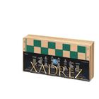 Jogo De Xadrez Oficial Caixa Madeira 40Cm