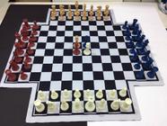 Mousepad Chess Tabuleiro Xadrez Enxadrista Online Ergonômico com Apoio de  Pulso - Persomax - Mouse Pad - Magazine Luiza