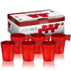 Jogo De Xícaras 6 Peças Malta Vidro 90 ML