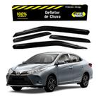 Jogo Defletor Calha Chuva Yaris Sedan 1.5 16v 2022 A 2024 - Ecoflex