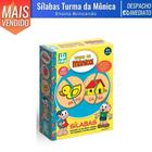 Jogo Didático Encaixe as Sílabas Turma da Mônica Infantil Educativo