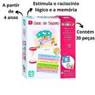 Jogo Educativo Gato de Sapato Brinquedo Didatico 30 Cartas Nig Brinquedos