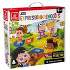 Jogo Educativo Infantil Expressando Emoções Madeira - Brincadeira De Crianca