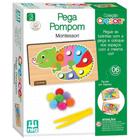 Jogo Educativo Madeira Crescer Pega Pompom Nig