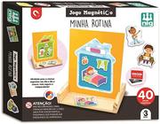 Jogo Educativo Magnético Minha Rotina Madeira Nig