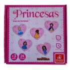 Jogo Educativo Memória Princesas Baby em Madeira 24 Peças - Brincadeira de Crança