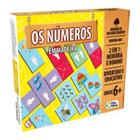 Jogo Educativo Os Números 2 X 1 Dominó Memória Madeira 48pçs - Pais & Filhos