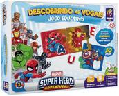 Jogo Educativo Pedagógico Descobrindo As Vogais Marvel Mimo 2039