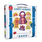 Jogo educativo com quebra-cabeça Corpo Humano - Importados Lili